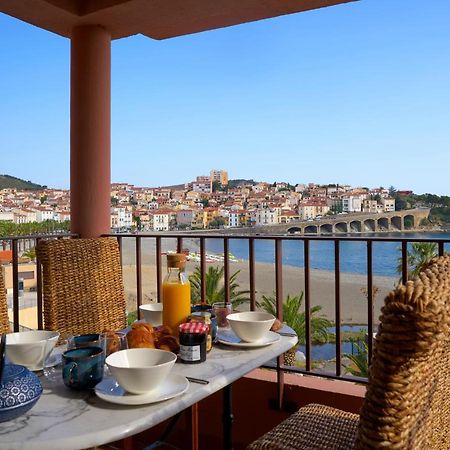 Vue Mer Panoramique Exceptionnelle L T2 Mezzanine Luxueux Баньюль-сюр-Мер Экстерьер фото